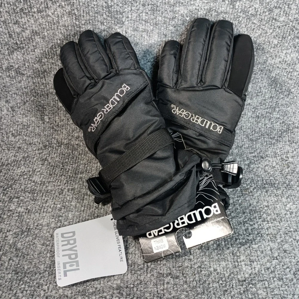 Boulder Gear Board Gloves Women S Black Ski Snowboard Waterproof Drypel Winter